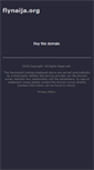 Mobile Screenshot of flynaija.org